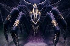lolth drow spider queen dungeons drider demon deligaris dnd spiders rpg chaotic demoness araignée arachne allignment mythological