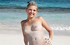 boobs sunburned beach naturist lady zbporn