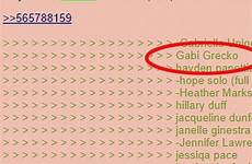 grecko gabi list nude leaked victims rihanna selena kaley cuoco gomez includes names profile also most high