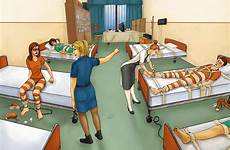 diaper medical deviantart ward nurse punishment enema drawings adult deviant inmates paintings