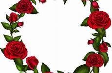 circle rose roses frame red transparent clipart frames clip floral wreath flower yopriceville previous beast beauty related xnxx bingkai tattoo