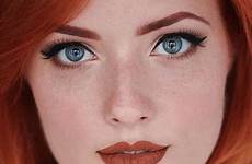 makeup redheads ruiva rosto bonita haired
