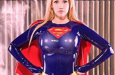 bianca cosplay beauchamp supergirl latex saved dress