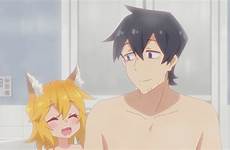 senko san fox helpful anime loli bath astronerdboy thoughts review babaa two