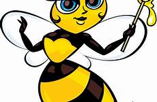 bee queen animated cartoon clipart cliparts