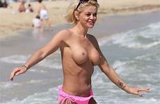 westbrook danniella topless nude beach naked spain sam paparazzi