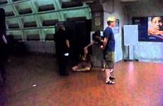 drunk metro police dc passenger girl taken caught arrest gets station