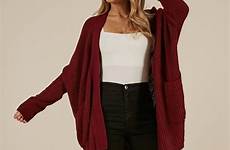 cardigan red outfit burgundy wine long choose board