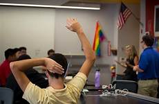 gay school straight york high room alliance catholic students xavier meeting times fourteen attended wednesday city
