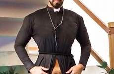 priest cocks priests bulging