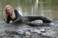 mud girls jeans boots girl water eewetlook wetlook heels high photography