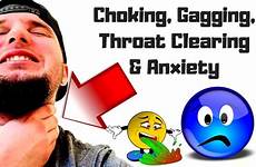 throat choking gagging sensation anxiety
