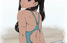 maki oze hentai swimsuit muscle qos add please comments girl body great female has wearing big someone tattoo her thank