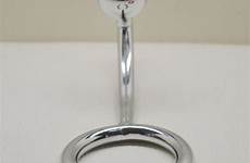 hook anal stainless steel metal size big plug ring cock hot larger