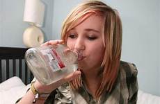 vodka girl before downing calories eating cut down drinking night teens boozy