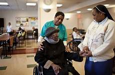 nursing elderly harlem frail prepares seated archdiocese lillian nyregion alternative