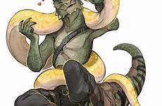 argonian elder scrolls lizard anthro dragons rpg monstros folk elderscrollsonline dragonborn reptile mythical personagens dungeons reptilianos depuis