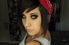 girls eyes gorgeous social hot naughty female pussy emo networks ladies lovely look hair bandana attractive sexy part short acidcow