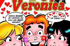 veronica betty archie comics comic issue digest double archies kiss cartoons dan parent riverdale jealous 1980 2006 december romances great
