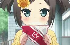 eating lolis tsukiko loli neko tenor tsutsukakushi warawanai ouji nuestras ecchi tablero gifs