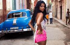 cuban women street cuba shorts back hair long car dark looking havana girl hot wallpaper brides girlfriend people 4k marriage