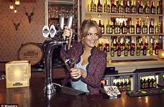 barmaid pulling pints caroline pub she presenting flack night town peggy mitchell london arms camden job swaps old aside move