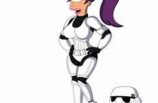 leela turanga futurama wars star spider matt cartoon imperial scum tv choose board deviantart fan stormtrooper
