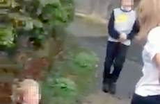 bully girl beaten friend her boy beating aged who grass vile pretended then