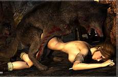 wolf nude lara croft bongo mongo 3d sex tomb raider fantasy xxx luscious animal zoophilia hentai human female penis doggy