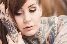 tattooed heavily women tattoos tattoo females female tumblr girl models katy gold