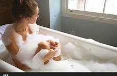 bath tub woman taking offset stock questions any