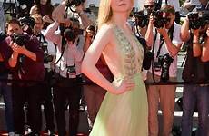 fanning elle cannes sexy sideboob premiere parties talk girls 70th festival film annual bares flash braless celebmafia video story scandal
