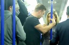train groped woman london react did too take long people but