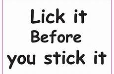 funny sexy lick before stick adult humor dirty gift magnets magnet refrigerator