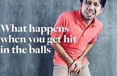 balls hit when happens why hurts