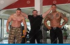 group bodybuilders posing gym bodybuilder body preview