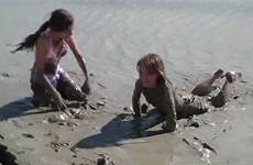 mud teens stuck girls playing teen beach deep two