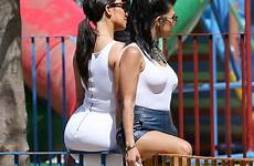 kardashian skintight cuba exposes inf bootylicious