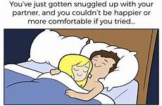 sleeping partner stages funny couple cartoon naked bed sleep relationship dream illustrations hilarious cartoons public being comic couples comics other