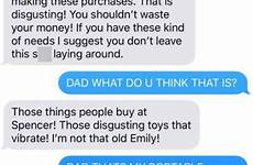 sex dad toy her message twitter awkward exchange found girl daughter text story unfolded truly fashion father family supplied source