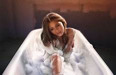 bubble tub photography woman bathtub hot boudoir suds bath bathing girl covered beautiful baths wet shower boudior love beauties water