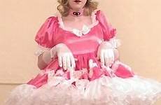 maid sissy pretty feminism outfit dresses satin prissy girly lingerie outfits dress