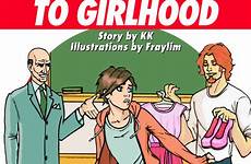 boy girlhood guide comic comics deviantart cartoon boys cartoons tg crossdressing drawings transformation joe six pack svscomics