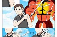 muscle comic growth buzzwole deviantart fluid special fan comics anime muscles drawings arts cartoons guys