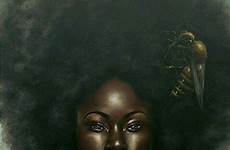 african woman painting american afro women hair queen tumblr natural nubian oshun beautiful girl goddess beauty alvin comb queens artwork