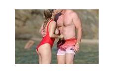 jordan ola swimsuit red skiathos vacation bikini nude greece sexy husband james beach hot aznude sideboob story enjoys man her