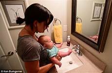 toilet babies birth she her potty diapers training says newborn over during parents public sinks who children them bathroom outside