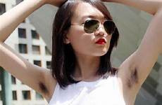 chinese women hairy selfies armpit hair underarm social don beautiful