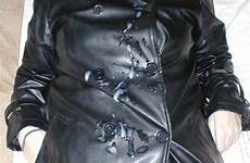 leather jacket jizzed clothes wipes