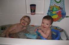 bath family time brother coon
